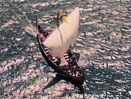 Svein and Beorn were on board ship In the Solent when Svein asked his kinsman to give him his earldom. Beorn answered that he could not without first asking the king. Svein slew him in front of the crew...