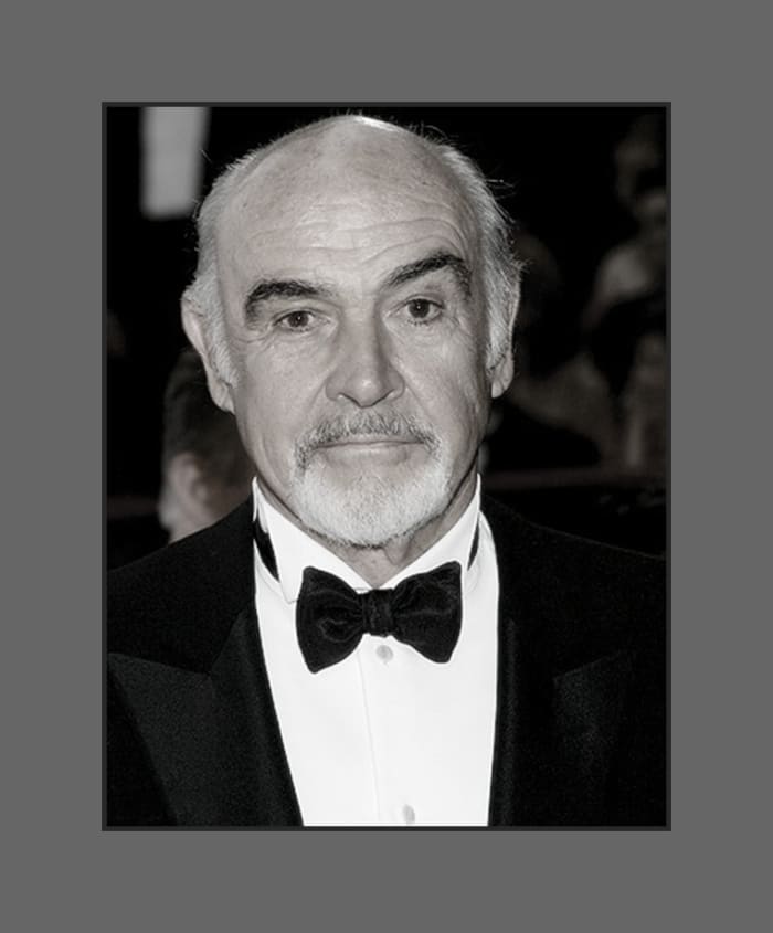 Sir Sean Connery got tired of wearing toupees for his movie roles, and decided to just go au naturel. Sean Connery oozes sex appeal with or without hair. - 2013 Hairstyles for Men with Balding Thinning Hair Style Cuts Trends