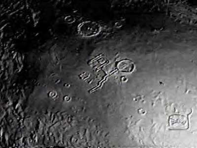 Is this yet another Alien Moon base or are these lines and circles purely accidental?