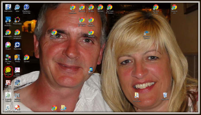 Nero Video 11 on your desktop. If you have the Nero Video 11 start up short cut installed on your desktop double left clicking the icon is the most usual way to initialise the program! I find installing my most commonly used icons on the desktop is m