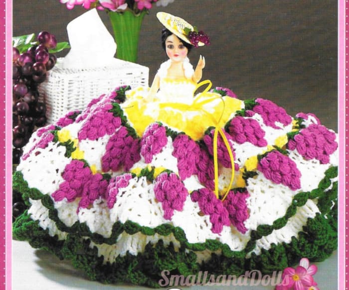 This one has a very full skirt. You could have a couple of spare rolls under there, cleverly disguised.