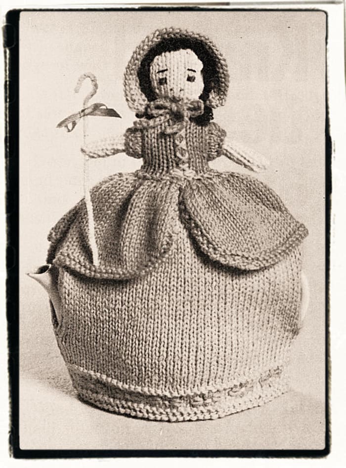 This one is a knit pattern. Most of the patterns I find are crochet. So, here's one for the knitters to get to work on.