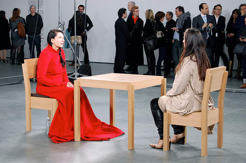 Many who sat and shared a minute's silence with artist Marina Abramović during The Artist is Present were moved to tears.