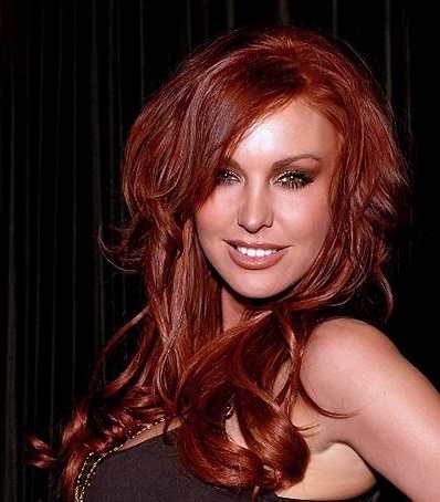 Pictures of Dark Red Hair Color. A dark red shade that suits cool skin tones.