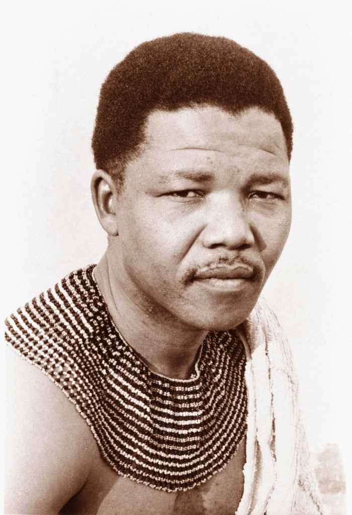 This is an earlier photo of Nelson Mandela, born to be a king in his own right until history intervened and changed the whole paradigm