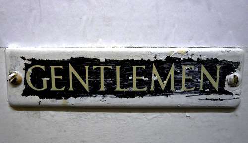 When raising boys to be gentlemen, using repetition is best. "Use a napkin. Use a napkin. Use a napkin!"
