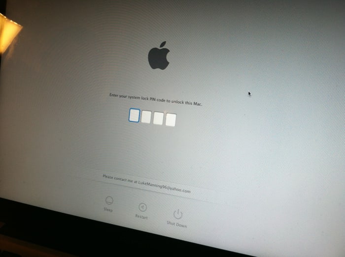 locked out of my macbook pro