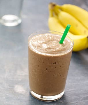 The Chocolate Smoothie unfortunately offers the least amount of Vitamins C and A, but it's still a very healthy choice off the menu.