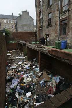 Govanhill's is a breeding ground for exploitation,crime, poor health and education and cockroaches in Scotland .