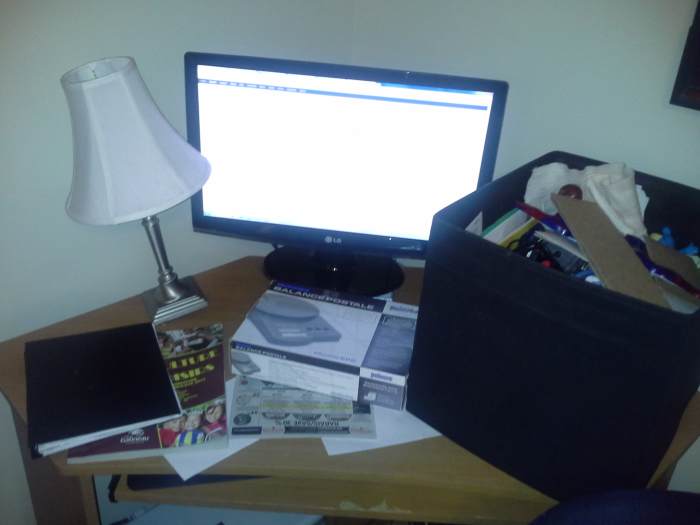 A few of the things that I've been putting off because I either don't know where to begin, or I think that I won't complete the tasks perfectly so they're not yet started, or are started and then left there.