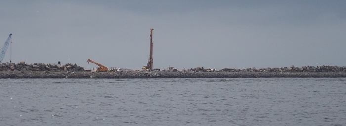 Eko-Atlantic City under construction, Lagos, Nigeria, 2011. Image by omar 180, courtesy Wikimedia Commons.