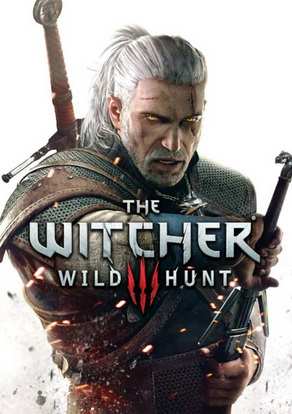 This is the cover art for The Witcher 3: Wild Hunt. The cover art copyright is believed to belong to the distributor of the game or the publisher of the video game or the developers, CD Projekt RED.