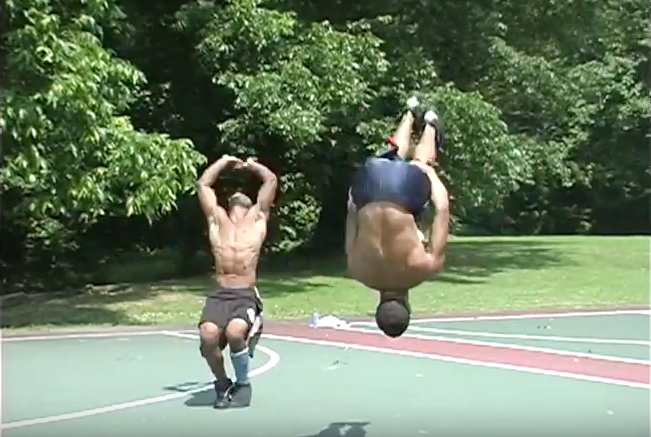 Two inspired athletes mentored by The Beale Street Flippers appeared in a public service commercial entitled A Flip for Peace.