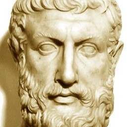 'It is necessary to speak and to think what is; for being is, but nothing is not.' (B 6.1–2) Parmenides of Elea