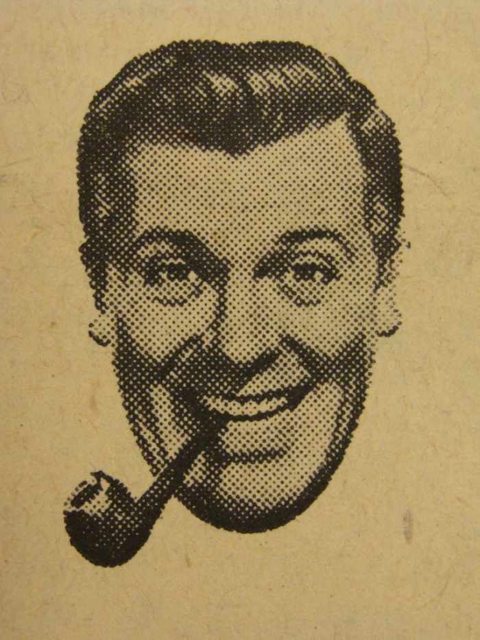 The image of J.R. “Bob” Dobbs taken from 1950s clip art.