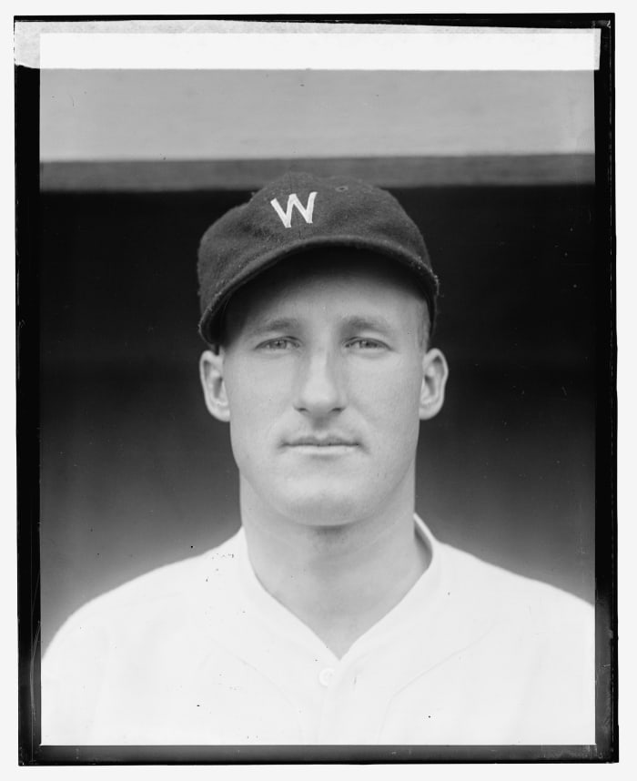 Despite recording the final out of the 1925 World Series, Hall of Famer Goose Goslin won championships in 1924 and '35.