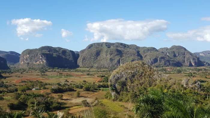 The Viñales Valley, a signature geological formation in the westernmost province of Cuba, Pinar del Rio.