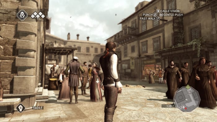 Florence in "Assassin's Creed II." Don't worry about the time difference. Florence today still looks very much like this.