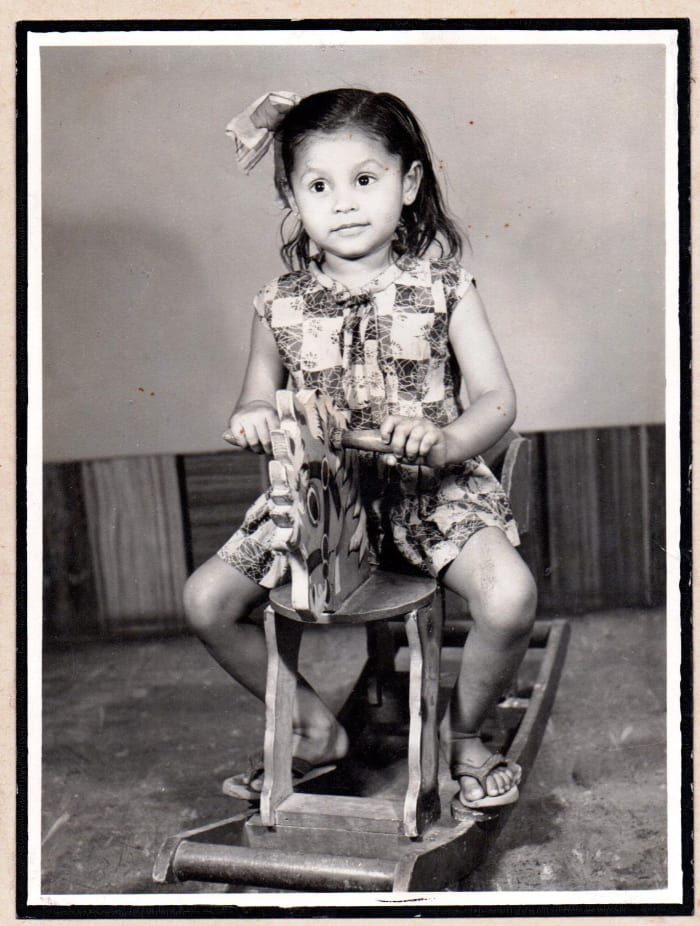 During those days .... I didn't know what having a photograph taken meant (Ha, Ha ....) .... My father got this snap taken ....