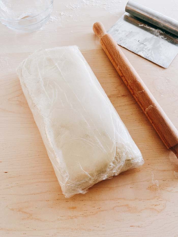 After two hours, the dough pastry should look smooth. I decided to let it sit overnight before making Danish the next day.