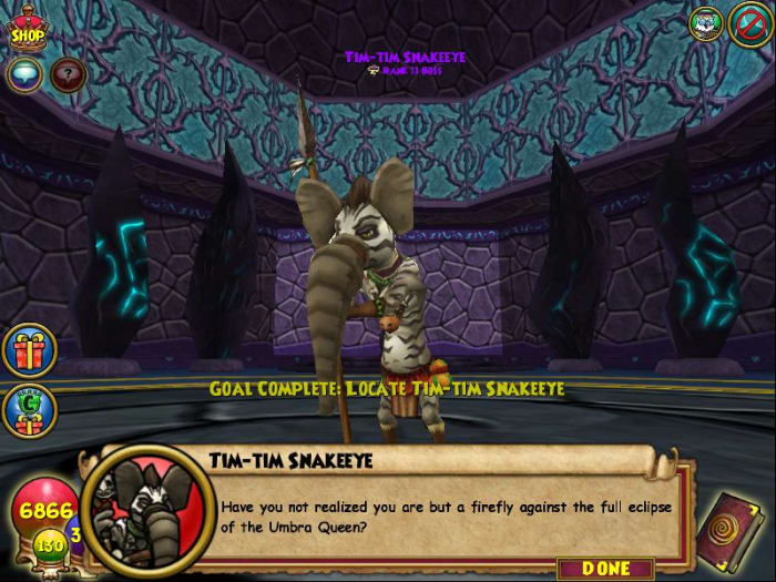 Tim-Tim Snakeeye, aka Tse-Tse Snaketail, Tik-Tik Snaketongue, and Tom-Tom Snakeskin. This guy has too many aliases for his own good.