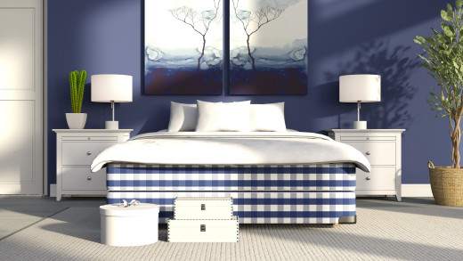 The bedroom should be transformed into a sleep-friendly restorative sanctuary. Create a peaceful environment, and you'll be nodding off in no time.