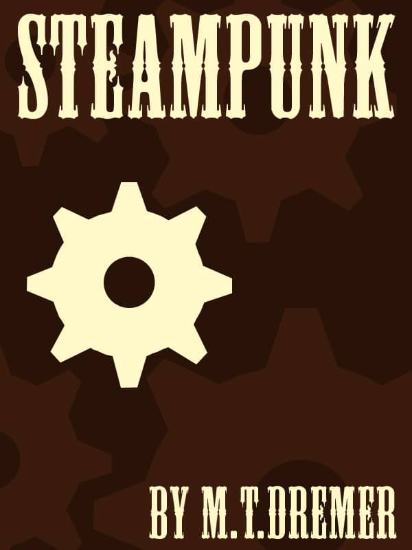 Above is a good example of a cover that doesn't use a photo at all. I just created a very simple image of a gear and repeated it. This style is great for distance and thumbnails.