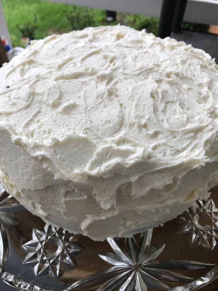 This is just the best comfort food - moist, rich cake covered in vanilla bean frosting. It's evocative of the best childhood memories - because it's just plain delicious! This recipe makes it easy too - check it out!