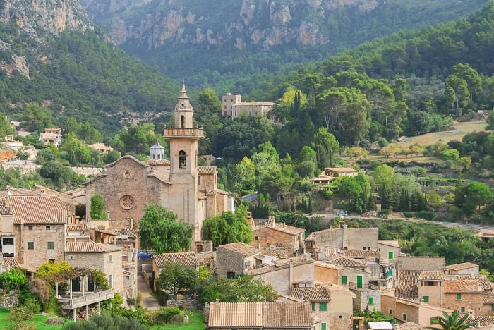 Valldemossa village in Mallorca, Spain