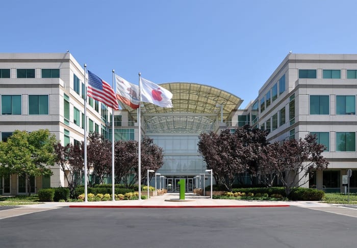 Apple's former headquarters at 1 Infinite Loop, Cupertino