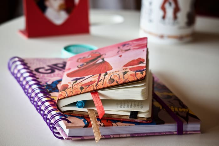Small notebooks are a great way to dip your feet into a pool of creativity. If you've always thought you didn't have time to write in a journal everyday, a smaller-sized diary might be a good way to go.