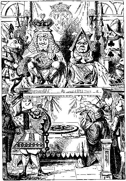 The Queen of Hearts 'Off with his Head!' from Lewis Carroll's 'Alice's Adventures in Wonderland'