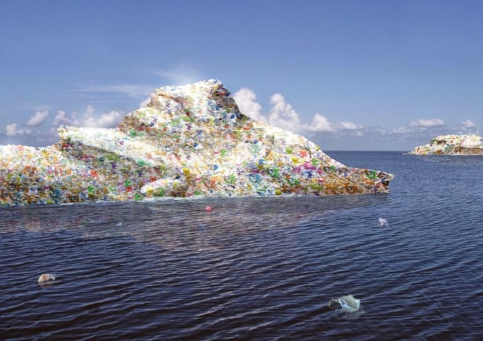 trash island