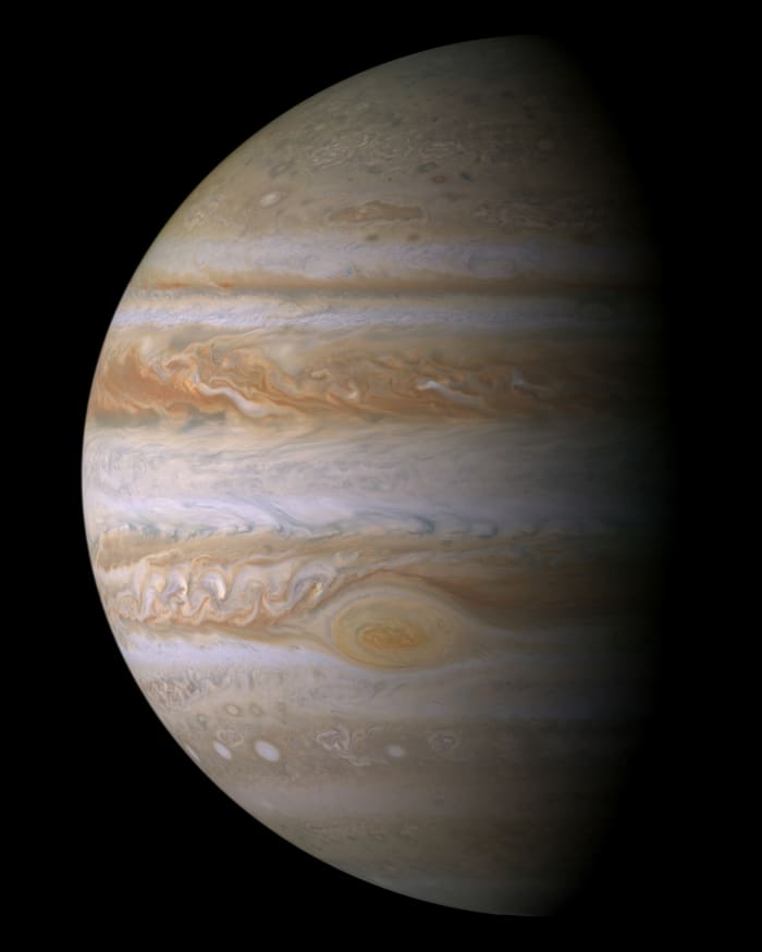 Completing a rotation on its axis in 9h 55m 30s