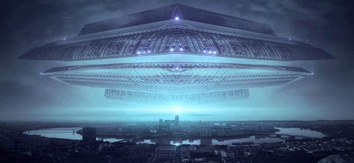 UFO's Are More Believable Than Noah's Arc, Because Many People at Least Claim to Have Seen Them, While No One Claims to Have Seen That Arc.