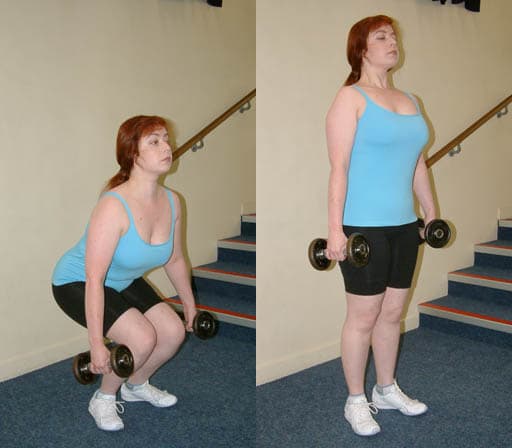Deadlift Using Dumbbells