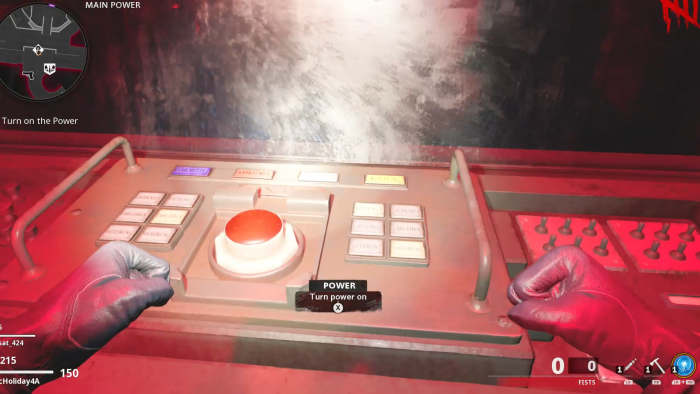Turning on Power will open up additional areas and give you the ability to activate the terminals.