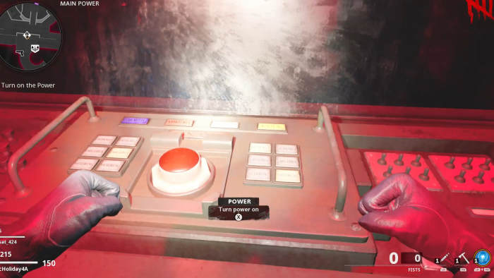 Turning on the power is easy in Die Maschine—as long as you have the money to pay for all the doors.