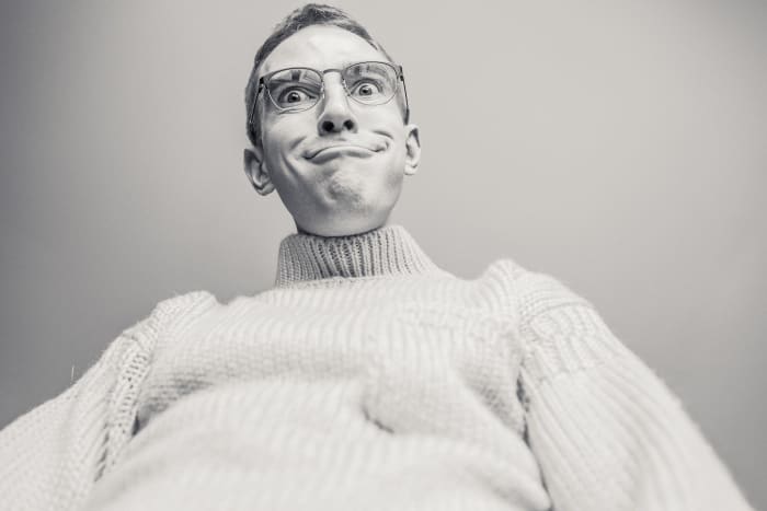 Stupid people are such a good company. You can relax your mind, sheepishly smile, and let them be smart.