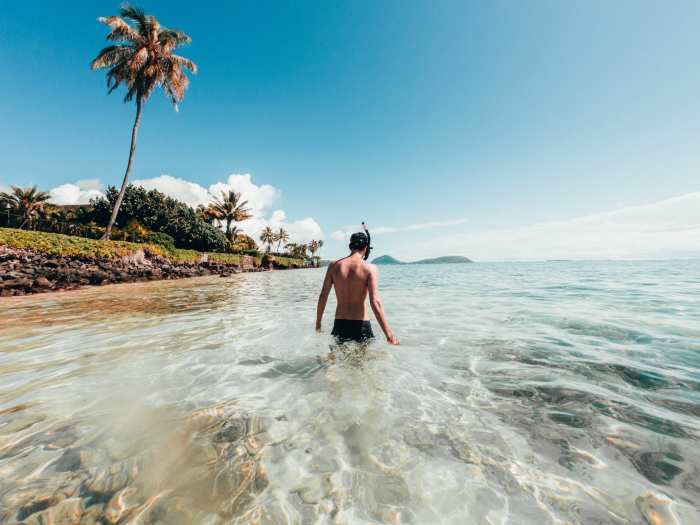 If you're heading somewhere tropical, you can bet you'll end up spending some time in the ocean. Be prepared!