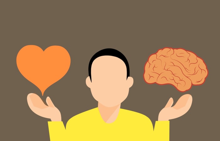With Our Heart Making Hundred Times Stronger Electromagnetic Field Than Brain -- Can We Really Think Logically?