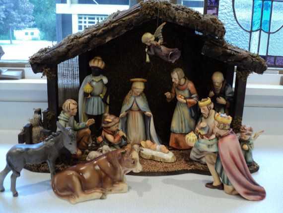 Most families had a home nativity. These were cherished and often passed down to the next generation.