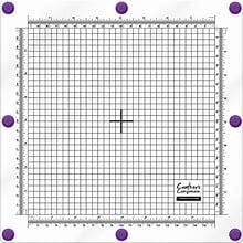 Stamping platforms make it easy to get the perfect placement of your layered stamps every time. They have a grid marking that makes it easy