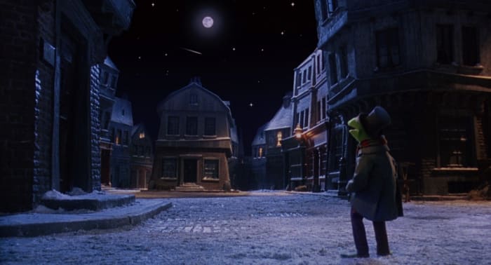 Despite the odd mixture of man and Muppet, the sets and design of the film create a wonderfully magical world that you can't help but fall in love with.