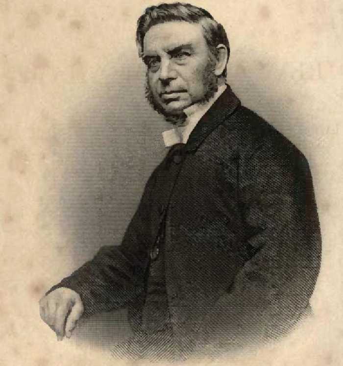 The Reverend William Shaw, pioneering Methodist missionary in the Eastern Cape. Image from "Memoir of the Rev William Shaw" 1875