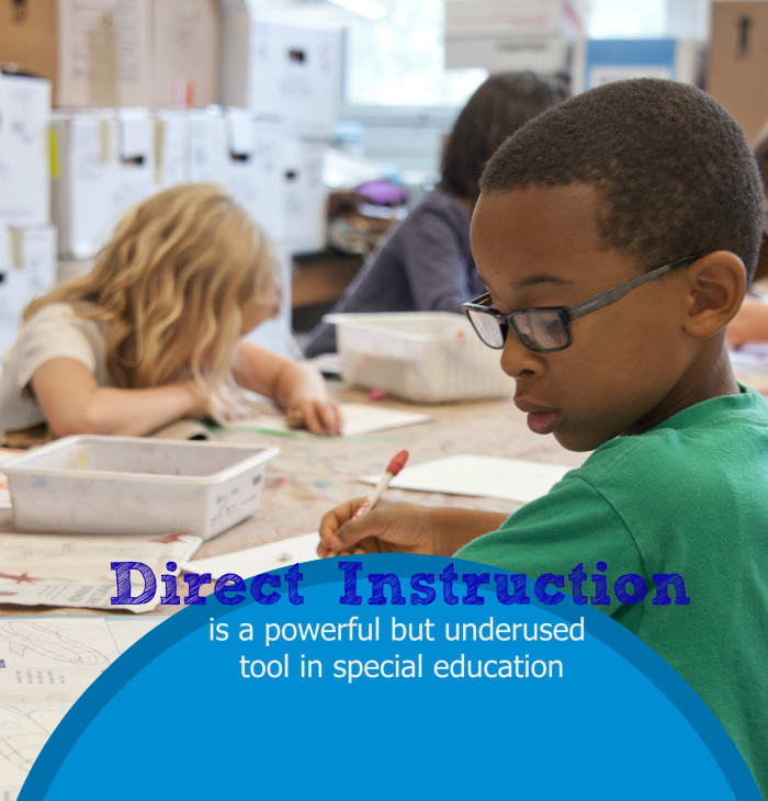 Many students with autism benefit from direct instruction: the small group learning, the repetition, the practice, and the review.