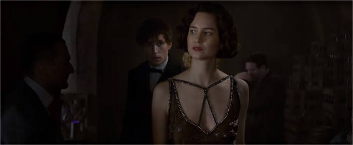 Katherine Waterston as Porpentina "Tina" Goldstein | In New York Scamander meets his future wife, Porpentina Goldstein | Harry Potter Spinoff Series Fantastic Beasts and Where to Find Them (2016)