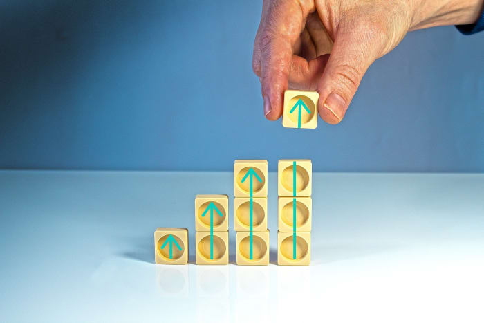 Follow the same trajectory you are on by gradually raising the price until you reach the point where your sales begin to decrease.