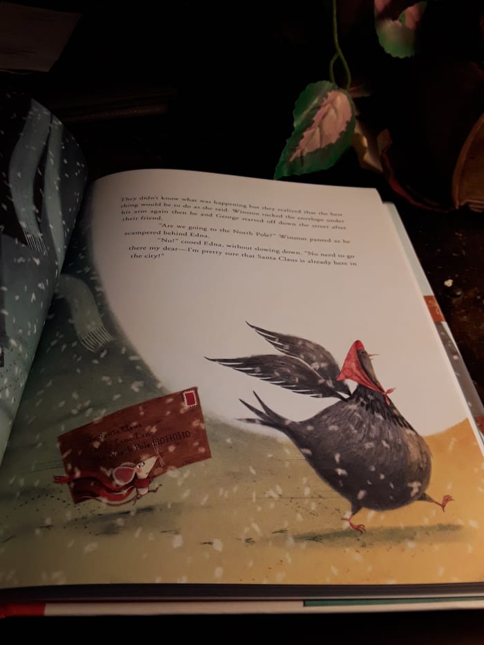 Winston has the lost letter that must be delivered ASAP to Santa
