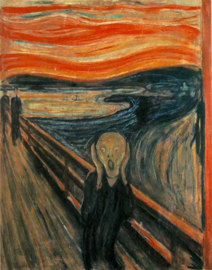 Edvard Munch's The Scream has been used as a symbol of facial pain generally, and also specifically of trigeminal neuralgia. wickipedia.com